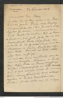 Nachlass Franz Steindachner, Brief von Max Weber an Franz Steindachner (28.02.1908), Inv.Nr. 577.04, Seite 1